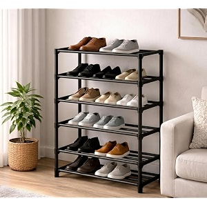 FIGMENT Shoe Rack for Home Foldable Plastic