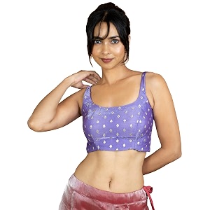 figure39s designer women39s sleeveless square round neck sequin embroidered readymade saree blouse e8