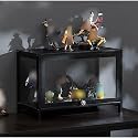 Figure Display Case,Display Cases for Collectibles,Display Cabinet with Acrylic,Quick Installation,Strong Load-Bearing Capacity,Sealed Dustproof,for Playroom, Bedroom. (Col