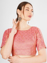 FIGUREUP Round Neck Women Blouse