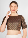 FIGUREUP Round Neck Women Blouse