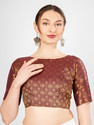 FIGUREUP Round Neck Women Blouse