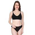 Women39s Spandex Cotton Padded Lingerie Bra Panty