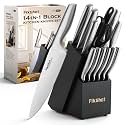 FIKSHOT Kitchen Knife Set, German Stainless Steel kitchen knives