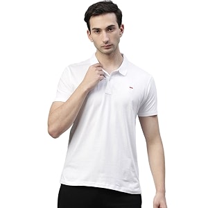 Fila Mens Solid Regular Fit Polo Shirt