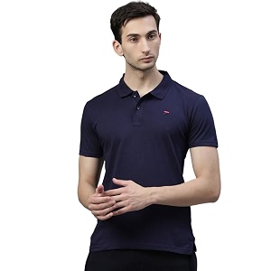 Fila Mens Solid Regular Fit Polo Shirt