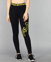 FILA Printed Women Blue Tights