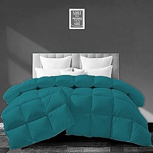 filbert - all season 250 gsm comforter super soft fluffy comforter 9034 x 10034 inches228cm x 254cm - double bed comforterteal
