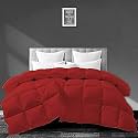 Filbert - All Season 250 GSM Comforter Super Soft Fluffy Comforter (90" x 90" Inches/228cm x 228cm) - Queen Size Comforter|Burgundy