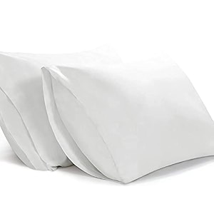filbert - standard size microfiber 1834 x 2834 inches46cm x 71cm pillow covers - set of 2white