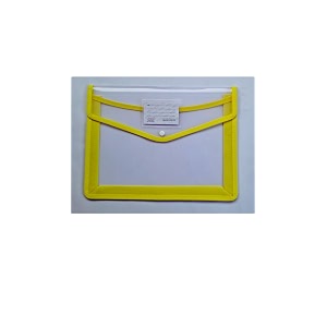 file bag  multipurpose box type document folder with secure button closure  fs size  stylish amp durable file folder for office school amp business use yellow