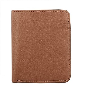 tan men39s causal artificial leather wallet fc-mw-06