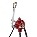 Fill-Rite FR152 Piston Hand Pump with Hose &amp; Nozzle Spout, Red