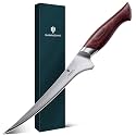 Fillet Knife 7 inch, Razor Sharp Fishing Boning Knife for Meat
