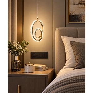 filliska 3 in1 colour changing led luxurious hangingpendant light frenchgold-p03