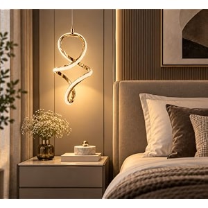 filliska 3 in1 colour changing led luxurious hangingpendant light frenchgold-1202