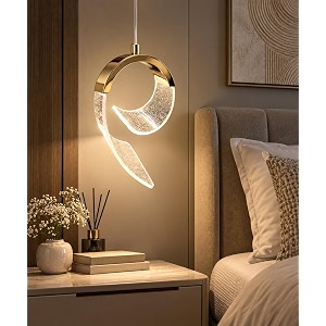 filliska 3 in1 colour changing led luxurious hangingpendant light frenchgold-x02