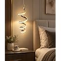 FILLISKA® 3 in1 Colour Changing LED Luxurious Hanging/Pendant Light (FrenchGold-L09)