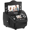 Film & Photo Scanner with 2.4" LCD Screen, Converts 35mm/135 Slides & Negatives Film, Photo, Business Card to Digital Images, 4GB SD Card Included