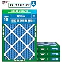 Filterbuy 18x36x2 Air Filter MERV 13 Smoke &amp; Allergy Defense (4-Pack)