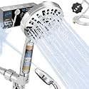 Filtered Shower Head with Handheld, High Pressure 10 Sprays, Chrome