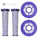 Filters Replacement for Dyson DC41 DC65 DC66 UP13 UP20 UP30 Animal, Multi Floor and Ball Vacuum Ball Animal 2 Ball Animal 3, 2 Pack Post Filters & 2 Pack Pre Filter Replacement Parts
