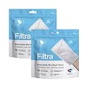 FILTRA Disposable Wet Wash Gloves, 10 Gloves per Pack (Pack of 2)