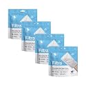 FILTRA Disposable Wet Wash Gloves, 10 Count (Pack of 4)