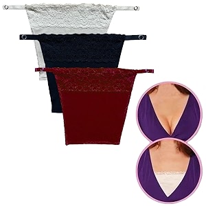 Cotton Clip On Camisole for Women Mock