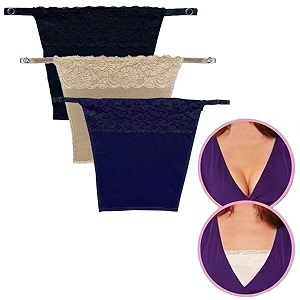 Cotton Clip On Camisole for Women Mock