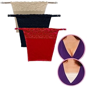 Cotton Clip On Camisole for Women Mock