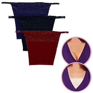 Cotton Clip On Camisole for Women Mock