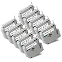Fimax Replacement for Brother P-Touch M Tape M-K231 MK231 M231