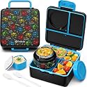 Fimibuke 60oz Leakproof Bento Lunch Box for Kids with 8.5oz Thermo Food Jar