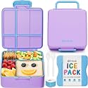 Fimibuke Chill Bento Box for Kids, Toddler Lunch Box with Built-In Ice Pack