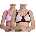 FIMS - Fashion is my style Cotton Blend Sports Bra, Bra for Women, Combo Everyday Bra, See Main Image to Check How Many Bras You Will Get