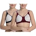 FIMS - Fashion is my style Cotton Blend Sports Bra, Bra for Women, Combo Everyday Bra, See Main Image to Check How Many Bras You Will Get