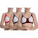FIMS - Fashion is my style Cotton Blend Sports Bra, Bra for Women, Combo Everyday Bra, See Main Image to Check How Many Bras You Will Get