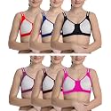 FIMS - Fashion is my style Cotton Blend Sports Bra, Bra for Women, Combo Everyday Bra, See Main Image to Check How Many Bras You Will Get