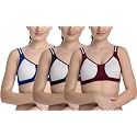 FIMS - Fashion is my style Cotton Blend Sports Bra, Bra for Women, Combo Everyday Bra, See Main Image to Check How Many Bras You Will Get