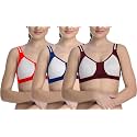 FIMS - Fashion is my style Cotton Blend Sports Bra, Bra for Women, Combo Everyday Bra, See Main Image to Check How Many Bras You Will Get