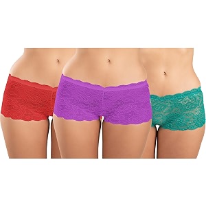 fims - fashion is my style cotton lycra net boy short panty for womens mid rise satin hipster panties daily use back and front coverage brief see main image to check how many panty you will get