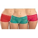FIMS - Fashion is my style Cotton Lycra Net Boy Short Panty for Womens, Mid Rise, Satin, Hipster Panties, Daily Use, Back and Front Coverage, Brief, See Main Image to Check How Many Panty You Will Get