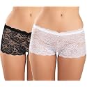 FIMS - Fashion is my style Cotton Lycra Net Boy Short Panty for Womens, Mid Rise, Satin, Hipster Panties, Daily Use, Back and Front Coverage, Brief, See Main Image to Check How Many Panty You Will Get