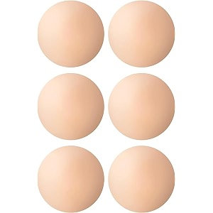 fims - fashion is my style women39s reusable nipple cover silicone breast petals lightly pad adhesive thin pasties skin freesize