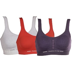 fims - fashion is my style women39s cotton non-padded wire free sports bra