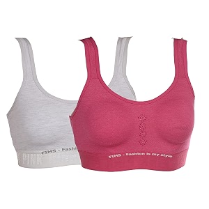 fims - fashion is my style women39s cotton non-padded wire free sports bra