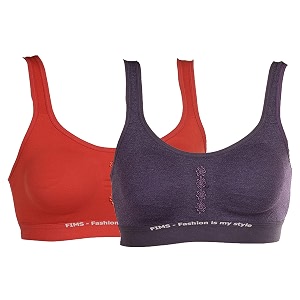 fims - fashion is my style women39s cotton non-padded wire free sports bra