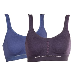 fims - fashion is my style women39s cotton non-padded wire free sports bra