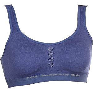fims - fashion is my style women39s cotton non-padded wire free sports bra